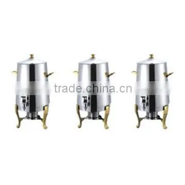 Gold-Plated Coffee Urns