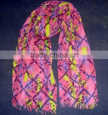 Hot Cotton Printed Scarf