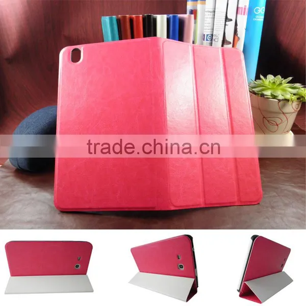 Case 3d Flip Effect Ultra Thin Design for SAMSUNG GALAXYT111 Hot Selling Tablet Case in 2015