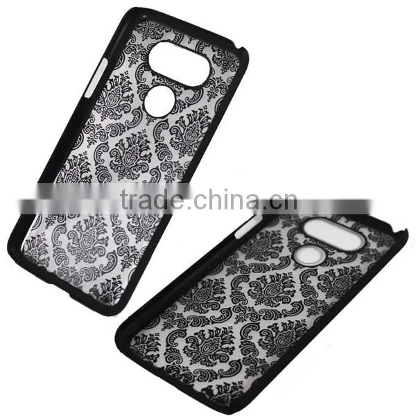C&T Damask Design Ultra Slim Clear Hard Back Case Cover for LG G5 photo-3