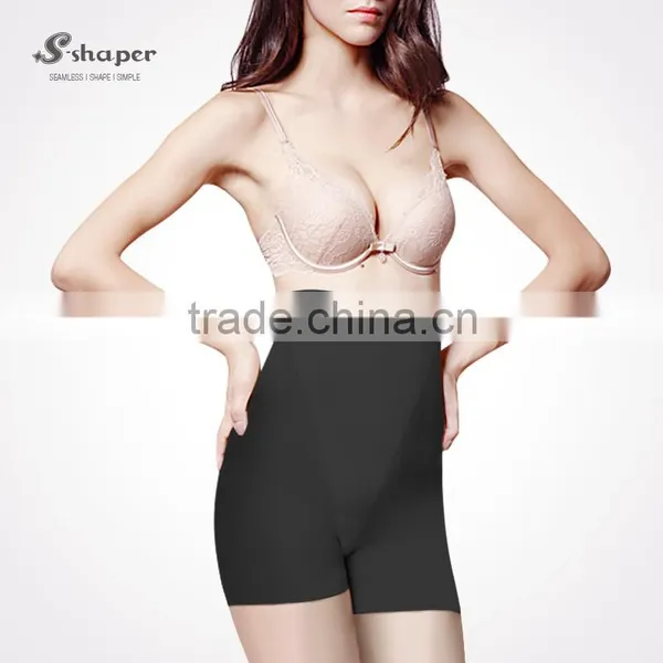S-SHAPER Women's Seamless High Waisted Slimming Short Tummy Control Panty photo-3