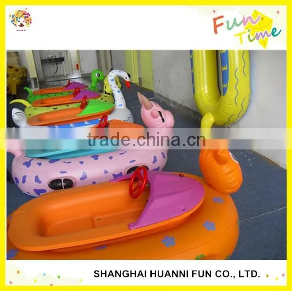 CE Summer Funny Inflatable Motorized Bumper Boat for Water Play photo-6