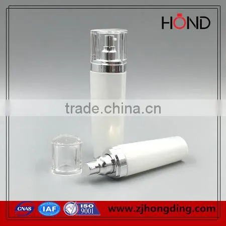 Wholesale Triangle Bottle White Transparent Color 30ml 50ml 80ml 120ml Empty Plastic Bottles Skin Cream Acrylic Lotion Bottle photo-5