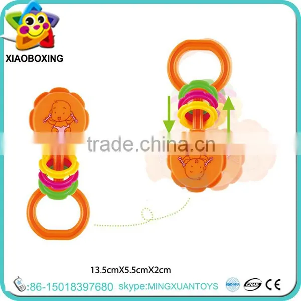 2016 Best Selling Baby Rattle Teether Gift Set Infant Toys for Promotion photo-4
