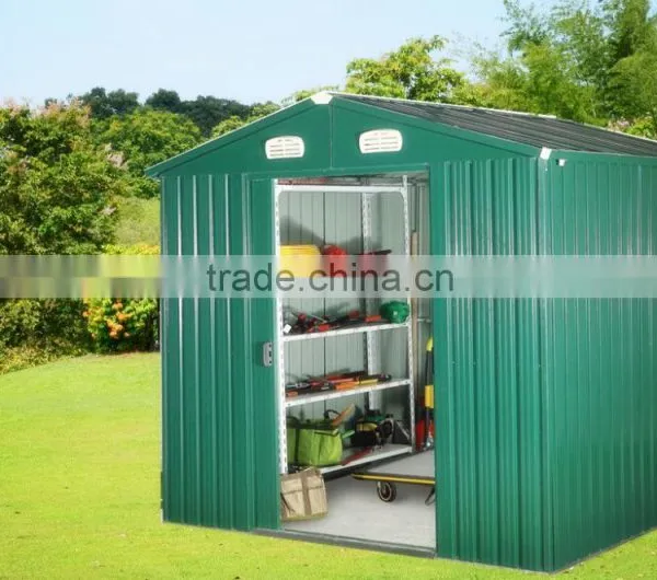 With Wind Force 8 - 10 Grade Garden Metal Sheds & Storage