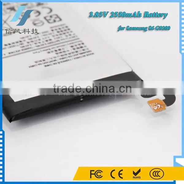 3.85V 2550mAh for Samsung S6 G9200 Battery photo-4