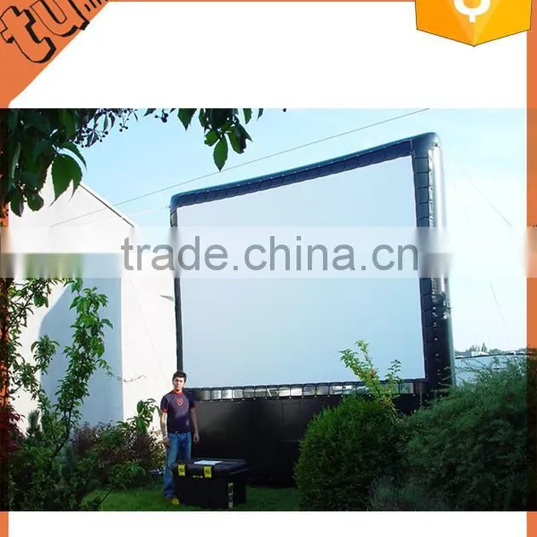 Hot Sale Custom Fashion Outdoor Movie Screen, Popular Projector Inflatable Movie Screen for Advertising photo-3
