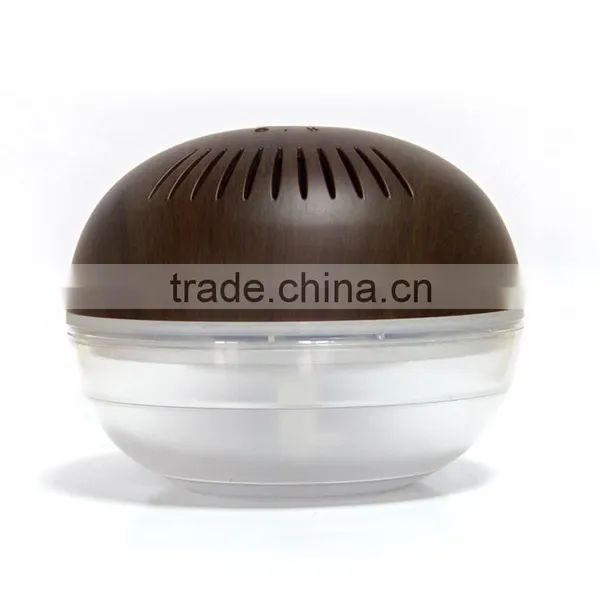 KM-02L Colorful LED Lights Wood Surface USB Air Purifier photo-5