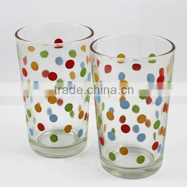 Colorful Logo Glass Drinking Tableware photo-2
