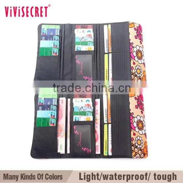 Vivisecret Plain Cheap Wallets Cute Fabric Purse for Girls OEM photo-5