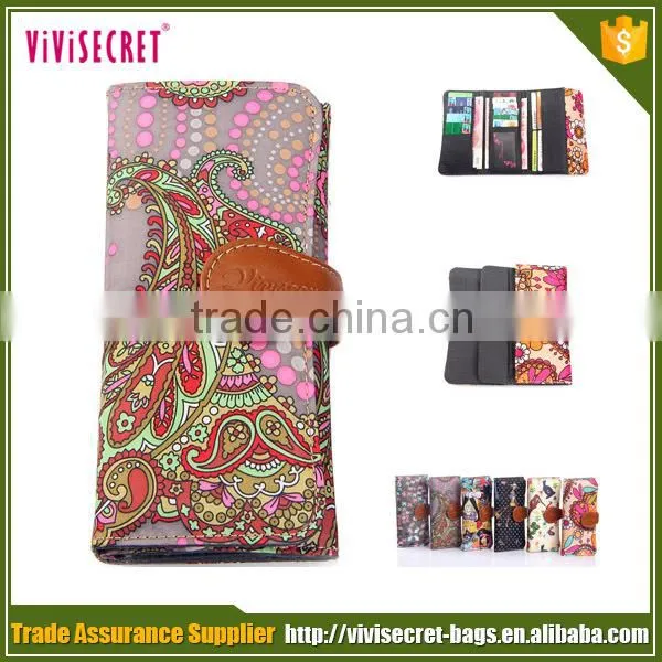 Vivisecret Guangzhou Factory Sublimation Custom Nylon Women Wallet photo-5
