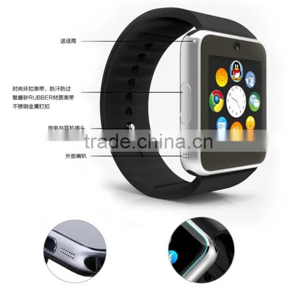 GT08 One Bluetooth Phone Smart Wrist Watch Phone With NFC and GSM Standalone Function photo-5