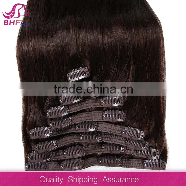 Top Quality Long Lasting Human Hair Extension Clip in photo-3