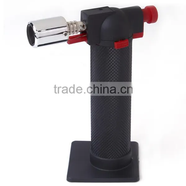 Portable Butane Gas Torch Lighters Blow Kitchen Chef Culinary Cooking Welding Jet Flame Burner Camping EK-016 photo-2