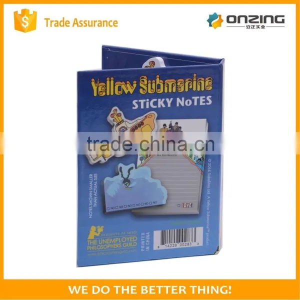 New Design Custom Sticky Note Pad With Die Cut Shapes photo-2