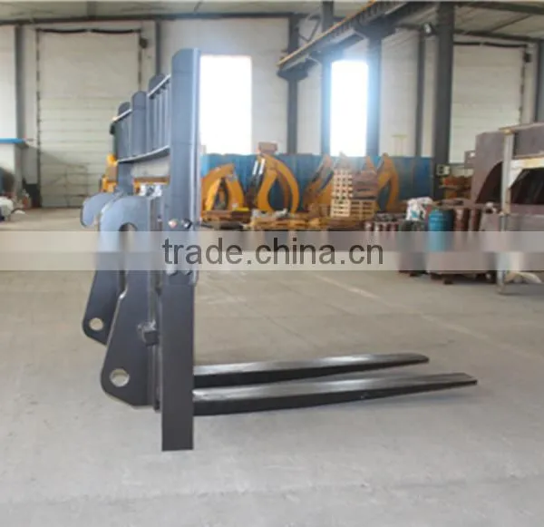 OEM Wheel Loader Optional Equipment Pallet Fork (1250*2400mm) For SDLG LG956L Wheel Loader photo-2