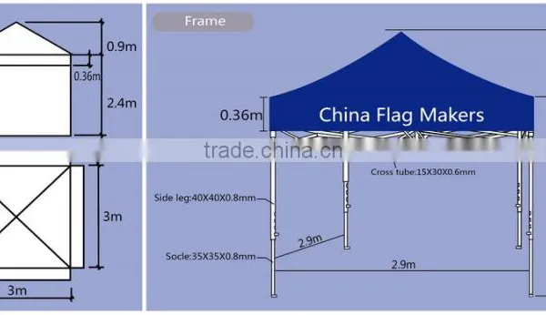 Printed Tents Event Tents Outdoor Promotional Tents photo-6