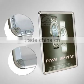 Aluminium Snap Edge Frame Sign Flip Open Snap Frame Wall Mounted Frames photo-2