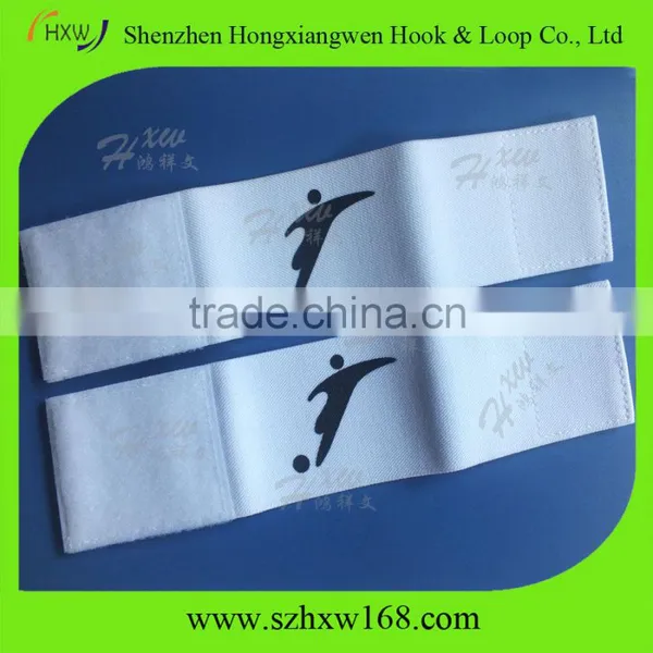 Custom Logo Printed Adjustable Shinguard Soccer Strap photo-3