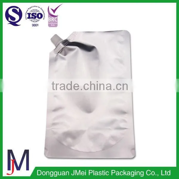 New Premium Food Grade Packaging Stand up Bag With Spout , Stand up Pouch With Spout Filling Machine photo-6