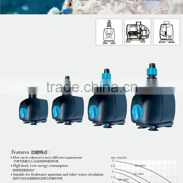 1500L/H Aquarium Fish Tank Pumps for Sale photo-2