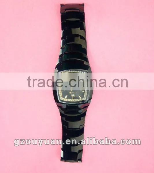 New Fashionable Couple Tungsten Watches, Tungsten Fashion Jewelry,fashion Accessory