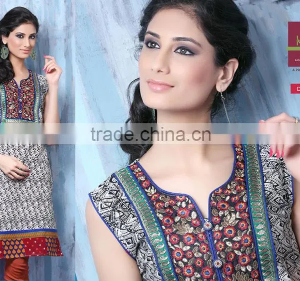 Wholesale Lots Indian Cotton Embroidery Tunic photo-4