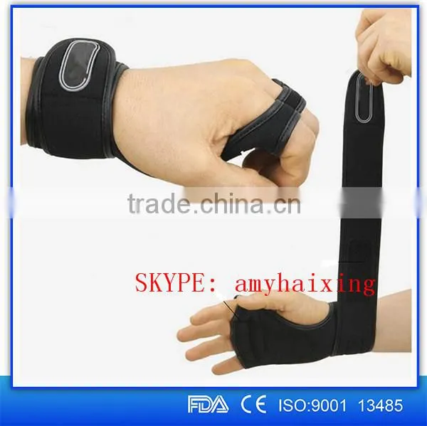 Men's Power Weightlifting Gloves With Leather Palm photo-5
