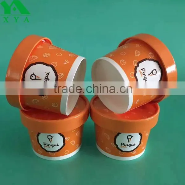 Dessert Gelato Paper Cups With Paper Lids photo-3