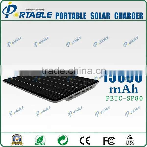 Wholesale Price 5.5Watt Mono Crystalline Silicon Solar Panel Built-in Batteries Solar Mobile Charger photo-3
