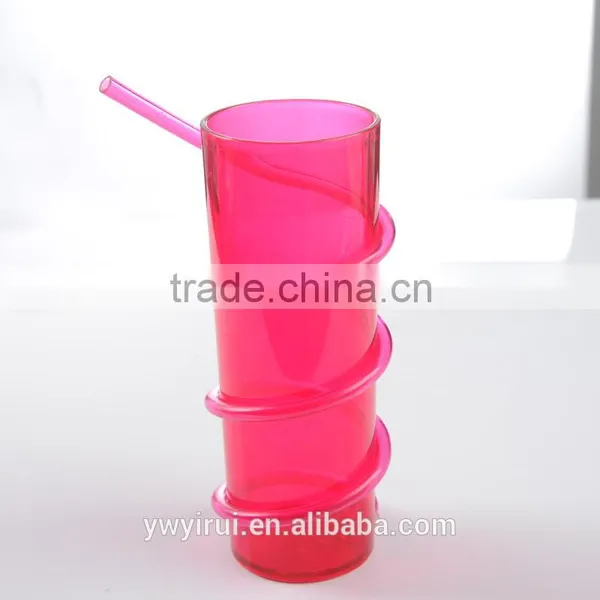 New Arrival Plastic Straw Cup photo-3