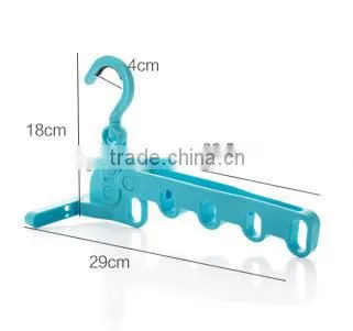 Plastic Rotatable Foldable Over The Door Clothes Hanger Holder Clothes Drying Rack photo-4