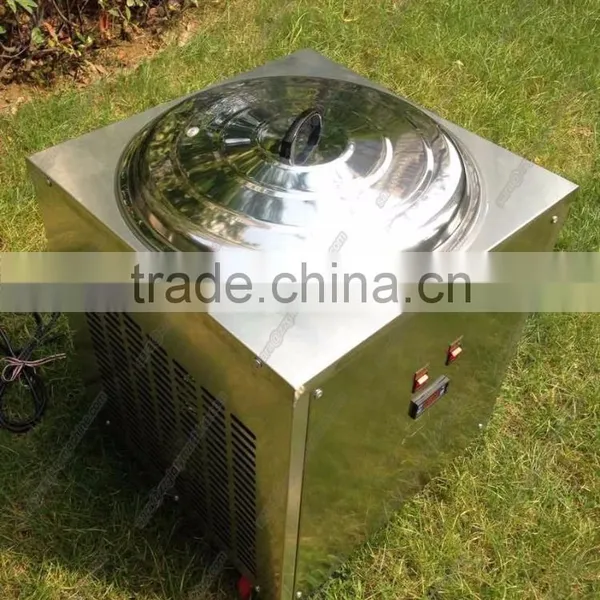 Most Effective Low Nosie Single Flat PanThailand Fried Ice Cream Machine/ Used In Food Truck Fry Ice Cream Machine photo-3