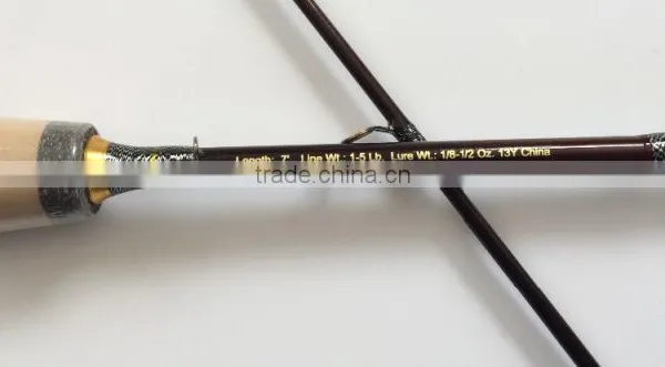 99% Carbonfiber Top Quality Trout Spinning Fishing Rod photo-5