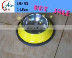 Colorful Stainless Puppy Dog Bowl