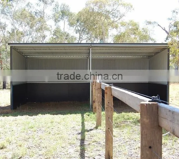 Steel Frame Horse Barn Horse Shelter photo-5