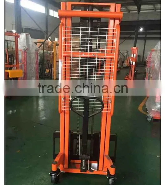 1T 2T Manual Stacker Forklift photo-2