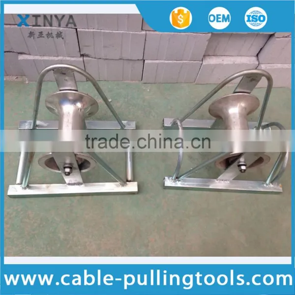 Straight Line Electrical Cable Roller With Aluminum Wheel 140x160mm photo-4