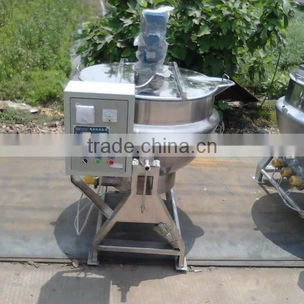 200L Electric Heating Jacketed Cooking Kettle photo-3