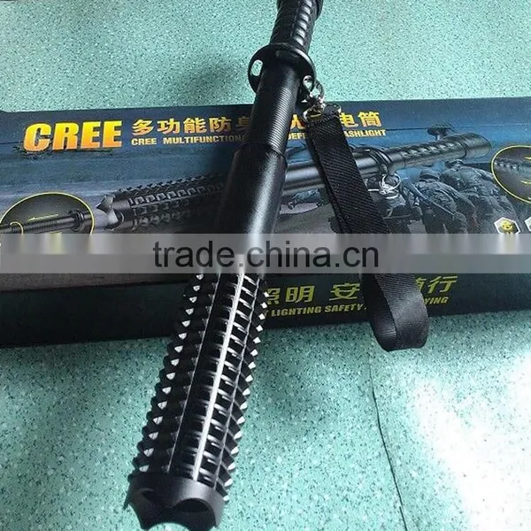 High Quality Led Flashlight Self-defense Led Torch Flashlight Zoom Tactical Flashlight photo-6