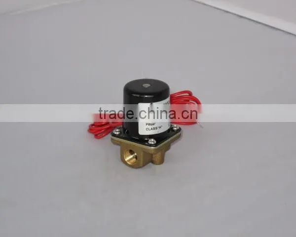 BONA DF2-3-B 6mm/8mm Rubber Hose Wire Feeder Brass Solenoid Valve photo-2