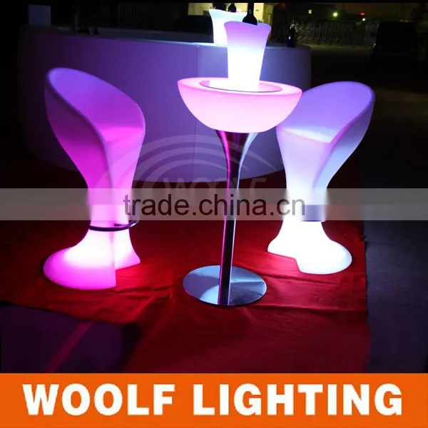 Waterproof Color Changing Decorative LED Bar Illuminated Chair photo-5