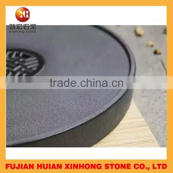 Gray Square Slate Carved Serving Googfu Teaboard photo-6
