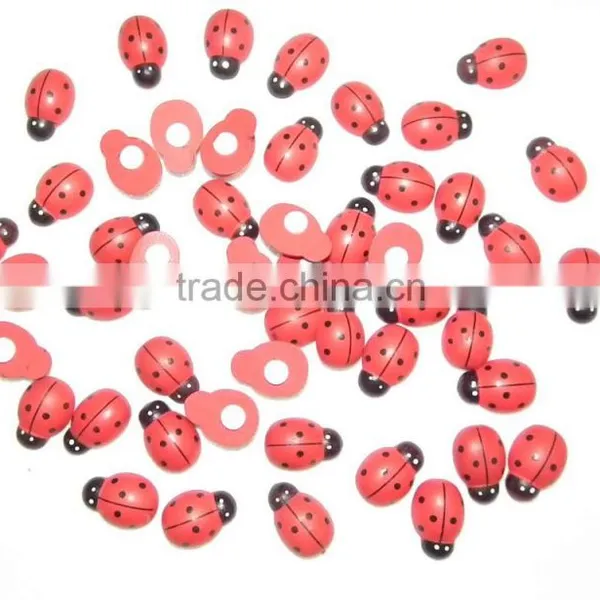 Wooden Ladybird/Ladybug Stick On photo-4
