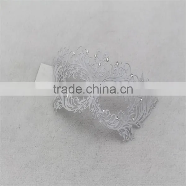 Fashion Sexy White Lace Eye Mask Party Dress Ball Ladies Masquerade Mask photo-2