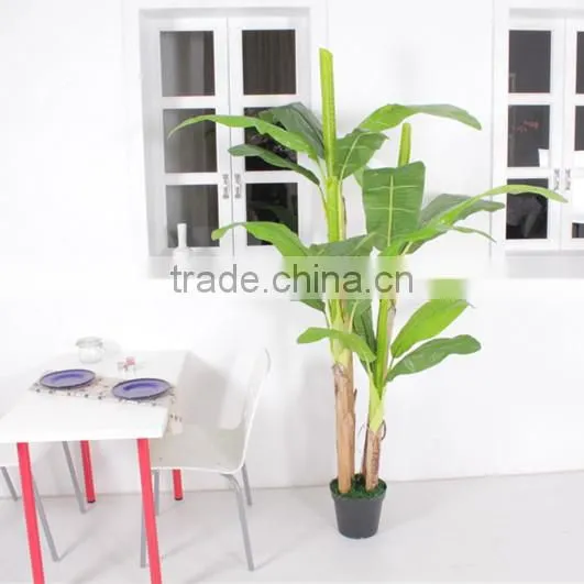 SJ030120 Indoor Decoration Foliage Tree/Plastic Plantain Tree/fake Banana Tree photo-5