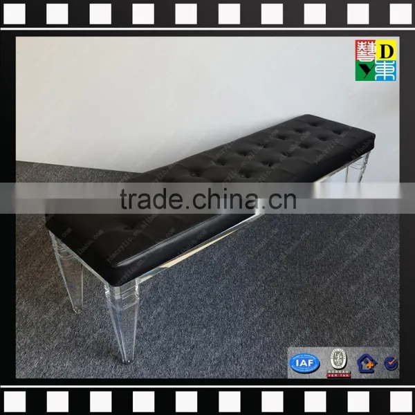 Wholesale Home Acrylic Furniture Acrylic Leg Sofa Bench From Shenzhen Yidong photo-2
