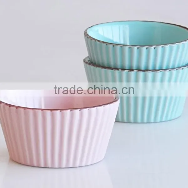 Ceramic Cake Dish,ceramic Baking Cake Bowl,stoneware Bakeware Cake Pan photo-2