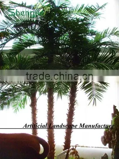High Imitation Arificial Palm Tree With Cheap Price Palm Tree for OUTDOOR Decoration photo-3