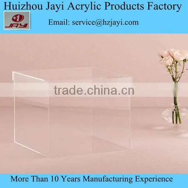 Clear Acrylic Square Wedding Card Box photo-2